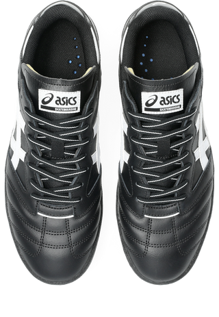 ASICS Leggerezza FB skate shoe in black and bright white.