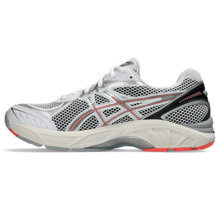 ASICS GT-2160 in White and Sun Coral with GEL® cushioning and retro design.