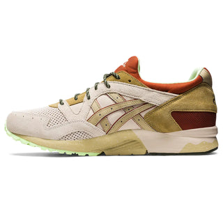 ASICS GEL-LYTE V Retro Trail sneakers featuring GORE-TEX, suede overlays, and a midsole made with 20% recycled materials.
