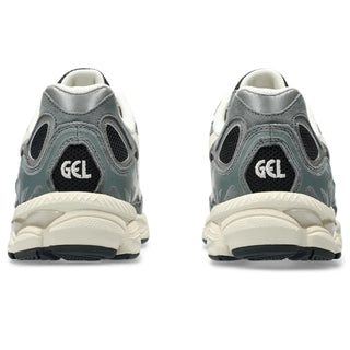 ASICS GEL-NYC sneakers in Graphite Grey/Smoke Grey with GEL-NIMBUS® 3 and GEL-MC PLUS™ V fusion.