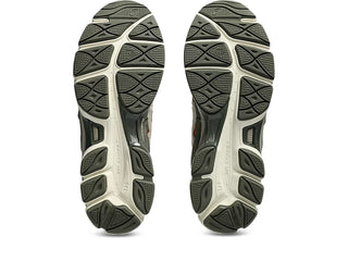 ASICS GEL-NYC sneaker in Cream/Irvine with retro running design.

