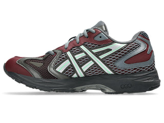 ASICS GEL-K1011 in Port Royal/Steel Grey with layered Kayano-inspired design.

