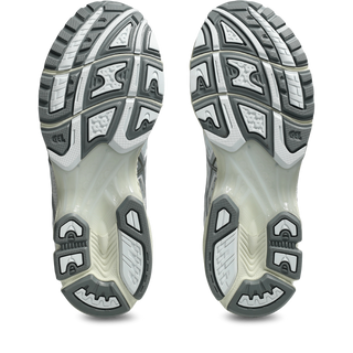 ASICS GEL-NIMBUS 10.1 sneakers in White and Airy Blue colorway with asymmetric mesh upper and GEL® technology cushioning