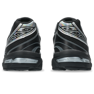 ASICS GEL-1130 Black/Pure Silver, mesh upper with synthetic overlays, GEL® heel cushioning and retro running silhouette.