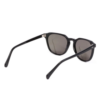 "Otis Eyewear Divide sunglasses in Eco Black frame with Grey Polar lenses — sustainable polarized sunglasses for men and women"