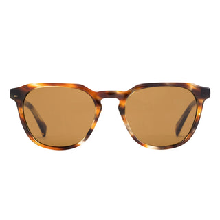 "Otis Eyewear Divide sunglasses in Eco Aurora frame with Brown Polar lenses — sustainable polarized sunglasses for men and women"