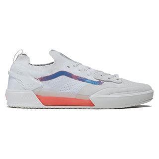 Vans AVE 2.0 white and blue skate shoe with modern silhouette and performance design