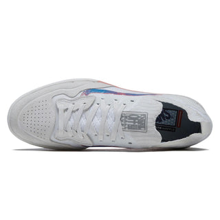 Vans AVE 2.0 white and blue skate shoe with modern silhouette and performance design