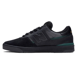 New Balance Numeric Jamie Foy 306c Shoes in Black/Black - low top skate shoe with durable suede upper, hidden toe protection, and gum rubber outsole