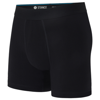 Stance Cotton Blend Boxer Brief 3-Pack in Black — ultra-soft Cotton Blend™ fabric, plush feather seaming, breathable everyday boxer briefs