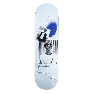 Jesse Alba Role Model Skateboard Deck, 32 1/4" x 8.5", with vibrant graphics, sold at Drift House.