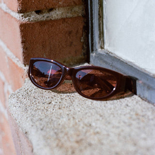 Crap Eyewear Funk Punk Sunglasses - Oxblood Bio/Rosewood