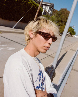 Crap Eyewear Funk Punk Sunglasses - Oxblood Bio/Rosewood