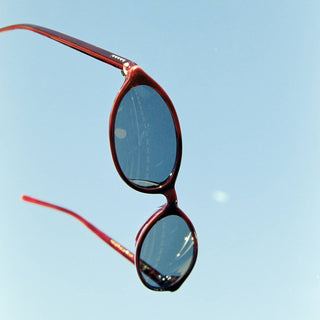 Crap Eyewear Star Locket Sunglasses - Oxblood Bio/Haze