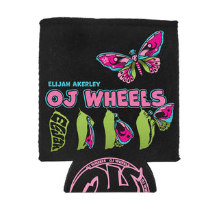 OJ Wheels 56mm Elijah Akerley Chrysalis Chubbies with super-wide riding surface, 99a Original formula urethane, and radial edges.