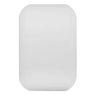 OJ Wheels 56mm Ryan Townley Pup Chubbies in 99a with super-wide shape, 2 white and 2 black wheels.

