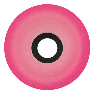 OJ Super Juice Pink Worms 60mm wheels, 78a soft urethane, glitter finish with black core and graphic.