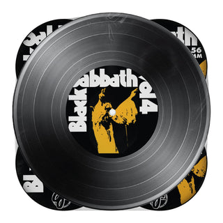OJ Keyframe Black Sabbath Vol 4 56mm wheels, 78a black urethane with yellow core and graphic artwork.