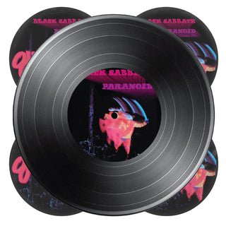 OJ Chubbies Black Sabbath Paranoid 56mm wheels, 99a black urethane with wide shape and graphic artwork.