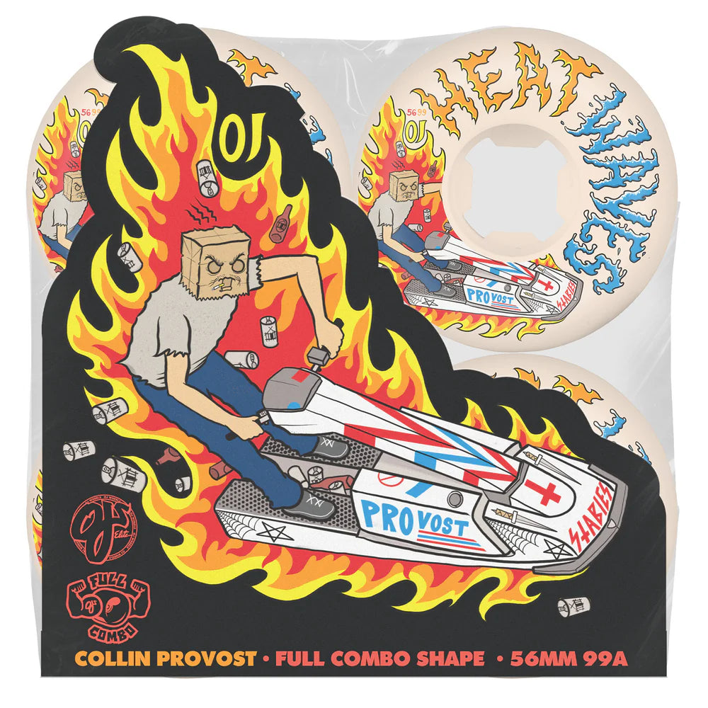 OJ Wheels 56mm Collin Provost Elite Full Combo 99a Wheels – Drift