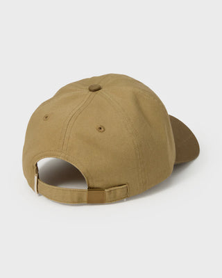 Billabong Dad Cap Hat in Green Ash with curved bill, 100% cotton build, and adjustable strapback closure.