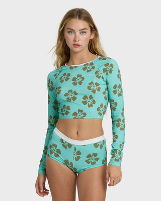 Last Summer Long Sleeve Crop Rashguard