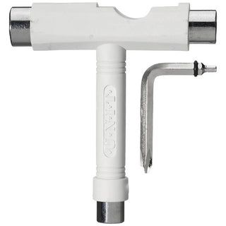 Unit Skate Tool in white, featuring 5-tools in one.