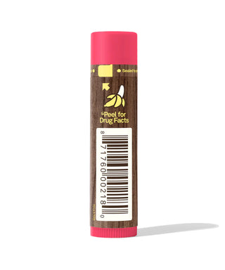 Picture of Sun Bum's SPF 30 Sunscreen Lip Balm - Watermelon, fortified with Aloe and Vitamin E for moisturizing and sun protection.