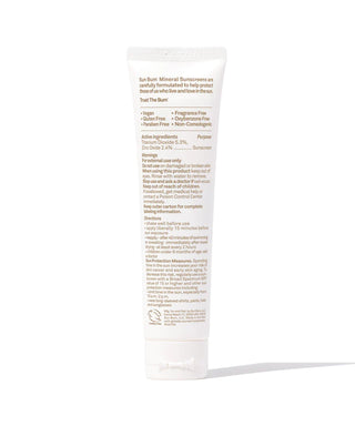 Image of Sun Bum's Mineral SPF 30 Sunscreen Face Lotion, a lightweight, fragrance-free sunscreen that provides broad-spectrum protection from harmful UV rays.