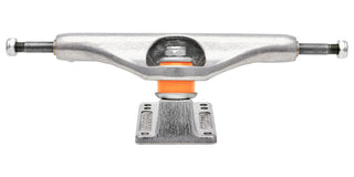 Independent 169 Stage 11 Hollow Truck in silver — lightweight all-purpose skateboard truck with hollow axle and kingpin, 55mm height