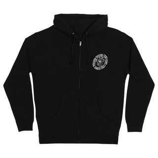 Santa Cruz Pokémon TCG Hand Zip Hooded Heavyweight Sweatshirt in Black