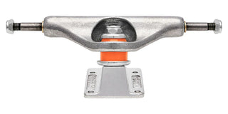 Independent Stage 11 Forged Hollow silver skateboard truck with lightweight aluminum construction, hollow axle and kingpin for premium performance.