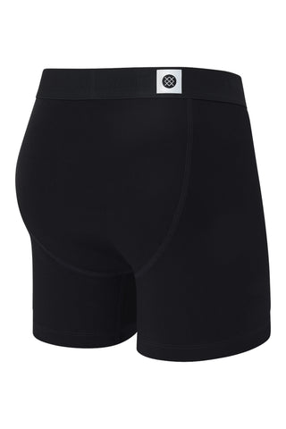 Stance Cotton Blend Boxer Brief 3-Pack in Black — ultra-soft Cotton Blend™ fabric, plush feather seaming, breathable everyday boxer briefs