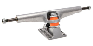 Independent 215 Standard skateboard trucks, polished finish, 10.0″ axle, wide truck for 9.5–10.5 inch decks.
