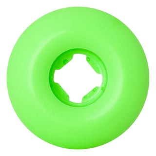 Slimeballs 53mm Vomit Mini wheels on wide asymmetrical shape with a rounded edge on one side and a conical edge on the other