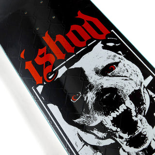 REAL Skateboards Ishod Wair Vicious TT 8.5 deck, popsicle shape, pro model graphic, natural maple construction.