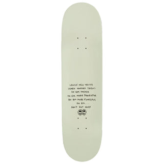 Krooked Una Farrar Butterfly Call Skateboard Deck 8.50" with maple construction, hand-measured specs, and durable pro-level design.
