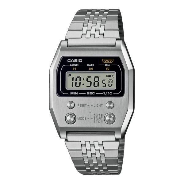Casio Vintage A1100D-1VT Silver Watch – Drift House