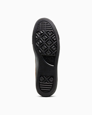 Black sole of a shoe on a white background
