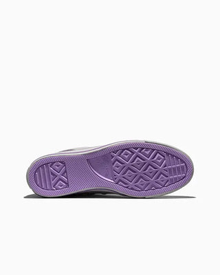 Converse Dragon Ball Z Chuck Taylor All Star Frieza in Lucent White/Tillandsia Purple — mixed material upper with limited-edition tongue, color-popped outsole, and cobranded details
