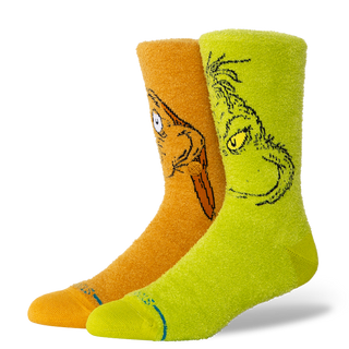The Grinch Fuzzy Crew Socks