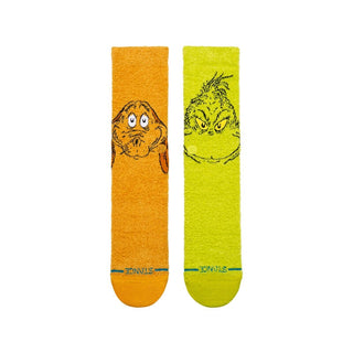 The Grinch Fuzzy Crew Socks