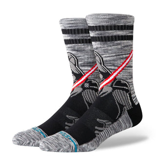 Stance Star Wars Darth Vader crew socks with original-series artwork, cotton blend fabric, and medium cushioning.