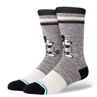 Stance Vintage Mickey crew socks in multi color with classic Disney design and cushioned comfort.