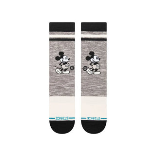 Stance Vintage Mickey crew socks in multi color with classic Disney design and cushioned comfort.
