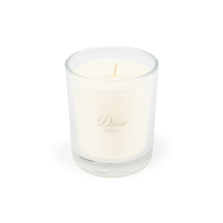 Dime Classic Candle in clear glass container with 7oz wax