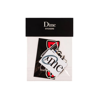 Assorted Dime Classic Sticker Pack with various Spring24 logos for personalizing gear.