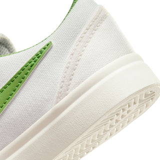 Nike SB Check Canvas Kids' Skate Shoes in Phantom/Summit White/Sail/Chlorophyll, lightweight, durable, and cushioned.