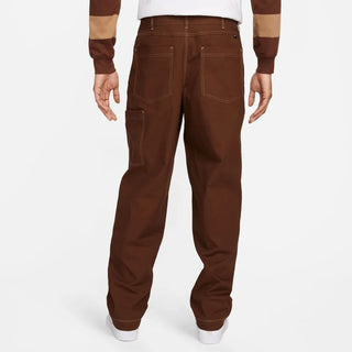 Image of SB Men's Double Knee Skate Pants in Cacao Wow color, showcasing their durable and relaxed design, ideal for skateboarding.