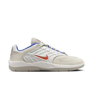 Nike SB Vertebrae Shoes in White/Clay-Tint, durable stitching, minimal layers for flick, generative outsole.